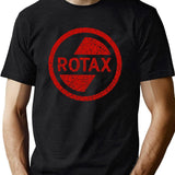 Rotax Motors 75 Classic Black T-Shirt - Green