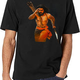 Rrr Premium Black T-Shirt - White