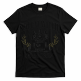 Salem 1692 Social Club Witch Halloween Witchy Women T-Shirt - Black