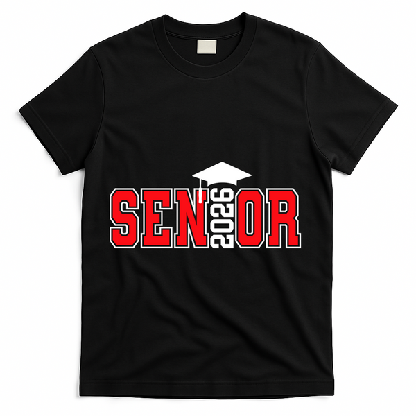 Senior 2026 T-Shirt - Black