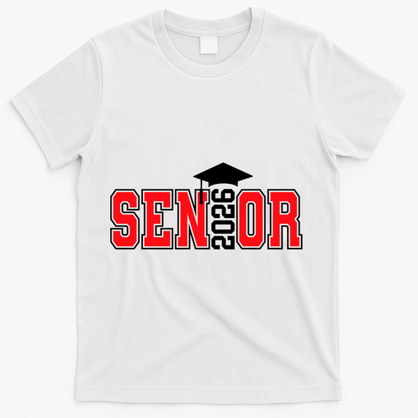 Senior 2026 T-Shirt - White