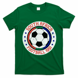 South Africa Football 1991 Soccer Emblem T-Shirt - Irish Green