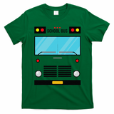 School Bus Costume Simple Halloween Costume Easy Oufit T-Shirt - Irish Green