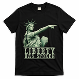 Sophie Basketball Point God Liberty Has Spoken T-Shirt - Black