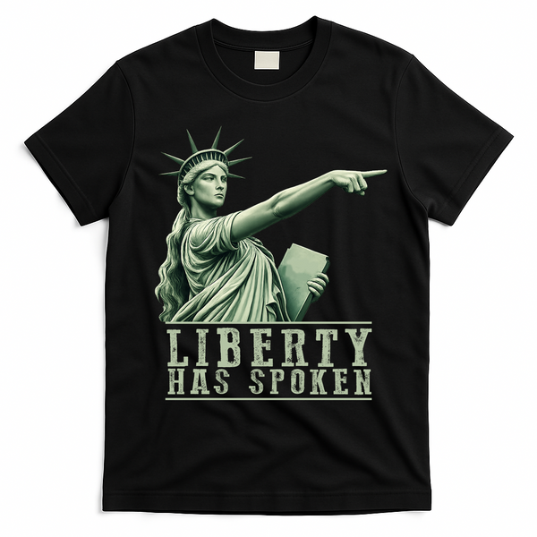 Sophie Basketball Point God Liberty Has Spoken T-Shirt - Black