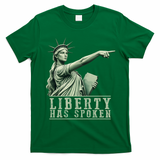 Sophie Basketball Point God Liberty Has Spoken T-Shirt - Irish Green