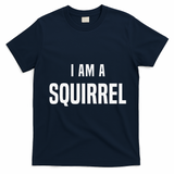 Squirrel Costume Easy Simple Halloween Costumes T-Shirt - Navy Blue
