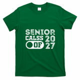 Senior Class Of 2027 T-Shirt - Irish Green