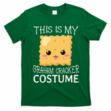 Smores Graham Cracker Camping Halloween Group Costume T-Shirt - Irish Green