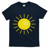 Sun Halloween Costume Funny Halloween T-Shirt - Navy