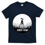 Siren Head Creepypasta Horror Sweet Or Treat T-Shirt - Navy