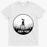 Siren Head Creepypasta Horror Sweet Or Treat T-Shirt - White