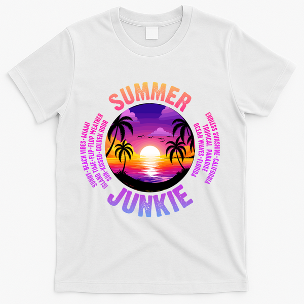 Summer Junkie T-Shirt - White