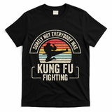 Surely Not Everybody Was Kung Fu Fighting Vintage T-Shirt - Black