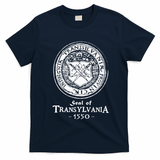 Seal Of Transylvania Vlad Impaler Wallachia T-Shirt - Navy Blue