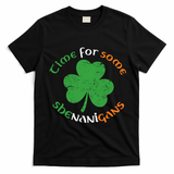 St Patrick's Day Time For Some Shenanigans T-Shirt - Black