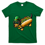 St Patricks Day Chicago Irish Dog Funny Cute T-Shirt - Irish Green