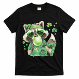 St Patrick’s Day 67 Raccoon Viral Meme T-Shirt - Black