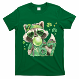 St Patrick’s Day 67 Raccoon Viral Meme T-Shirt - Irish Green