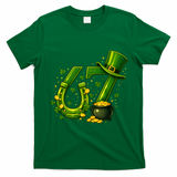 Six Seven 67 St Patricks Day Funny Saint Paddy's 6-7 T-Shirt - Irish Green