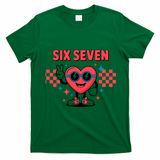 Six Seven 6-7 Valentines Day T-Shirt - Irish Green