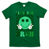 Six Seven Bruh Shamrock 67 Meme St Patrick's Day T-Shirt - Irish Green