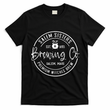 Salem Sisters Brewing Co Witch Brew Company Funny Witch Hall T-Shirt - Black