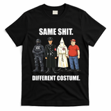 Same Shit Different Costume Anti ICE T-Shirt - Black