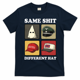 Same Shit Different Hat T-Shirt - Navy Blue