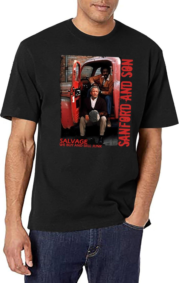 Salvage - Sanford And Son Black T-Shirt - White