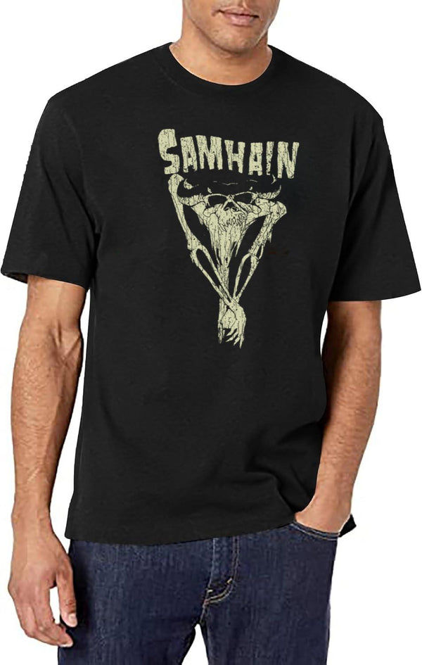 Samhain Scarecrow 1983 T-Shirt Classic Black T-Shirt - White