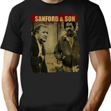 Sanford And Son - Retro Style Black T-Shirt - Black