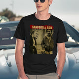 Sanford And Son - Retro Style Black T-Shirt - Navy