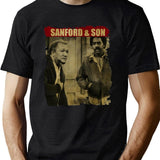 Sanford And Son - Retro Style Black T-Shirt - Green