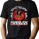 Sho Nuff Kung Fu Master Black T-Shirt - Green