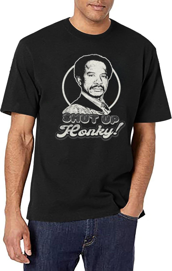 Shut Up Honky Black T-Shirt - White