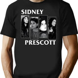 Sidney-Prescott-Horror-Punk-Scream Classic Black T-Shirt - Black