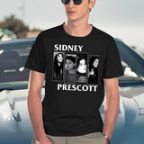 Sidney-Prescott-Horror-Punk-Scream Classic Black T-Shirt - Navy