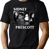 Sidney-Prescott-Horror-Punk-Scream Classic Black T-Shirt - Green