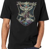 Silverhawks 1986 Black T-Shirt - White