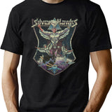 Silverhawks 1986 Black T-Shirt - Green