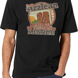 Sizzlean 1977 Black T-Shirt - White