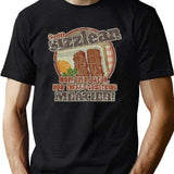 Sizzlean 1977 Black T-Shirt - Green