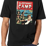 Sleepaway Camp Tales from The Waterfront Black T-Shirt - White