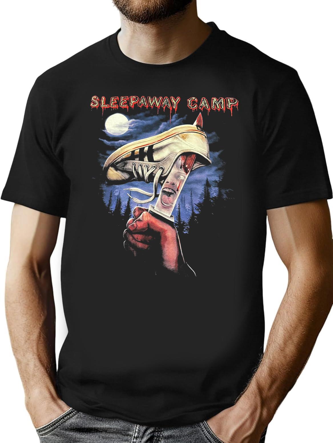 Sleepaway Camp You Won_t Be Coming Home Black T-Shirt - Black