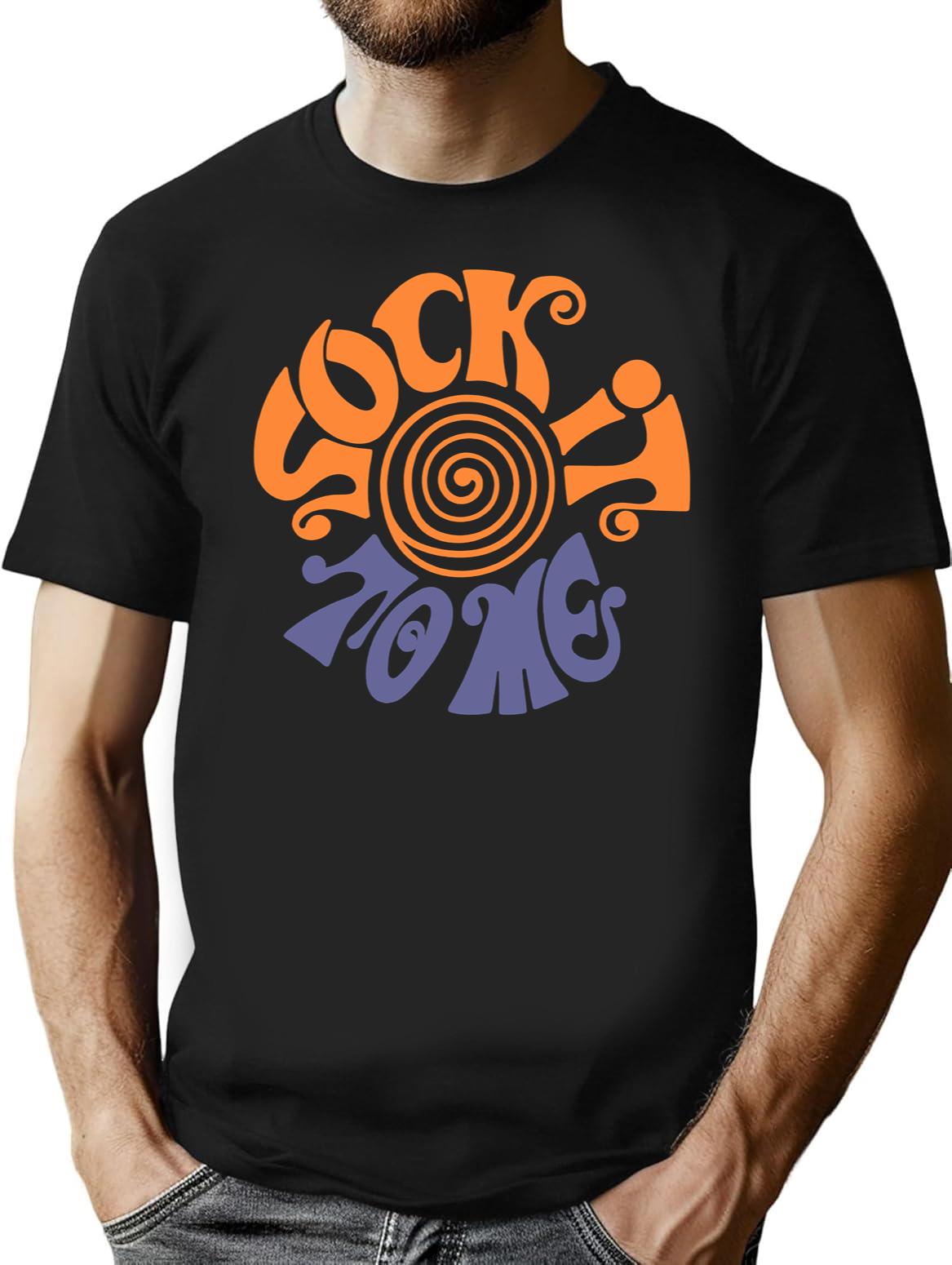 Sock It to Me Black T-Shirt - Black