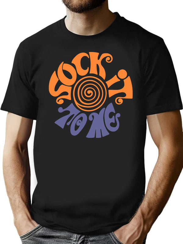 Sock It to Me Black T-Shirt - Black