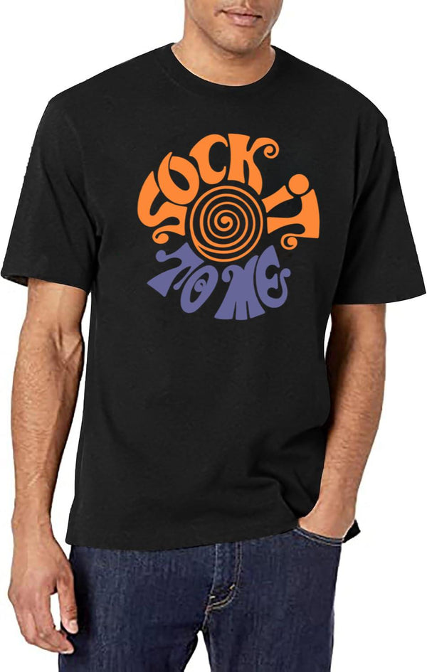Sock It to Me Black T-Shirt - White