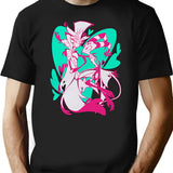 Stolas And Blitzo Valentines - Helluva Boss Black T-Shirt - Black