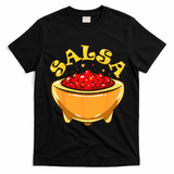 Tortilla Chips And Salsa Funny Matching Halloween Costumes T-Shirt - Black